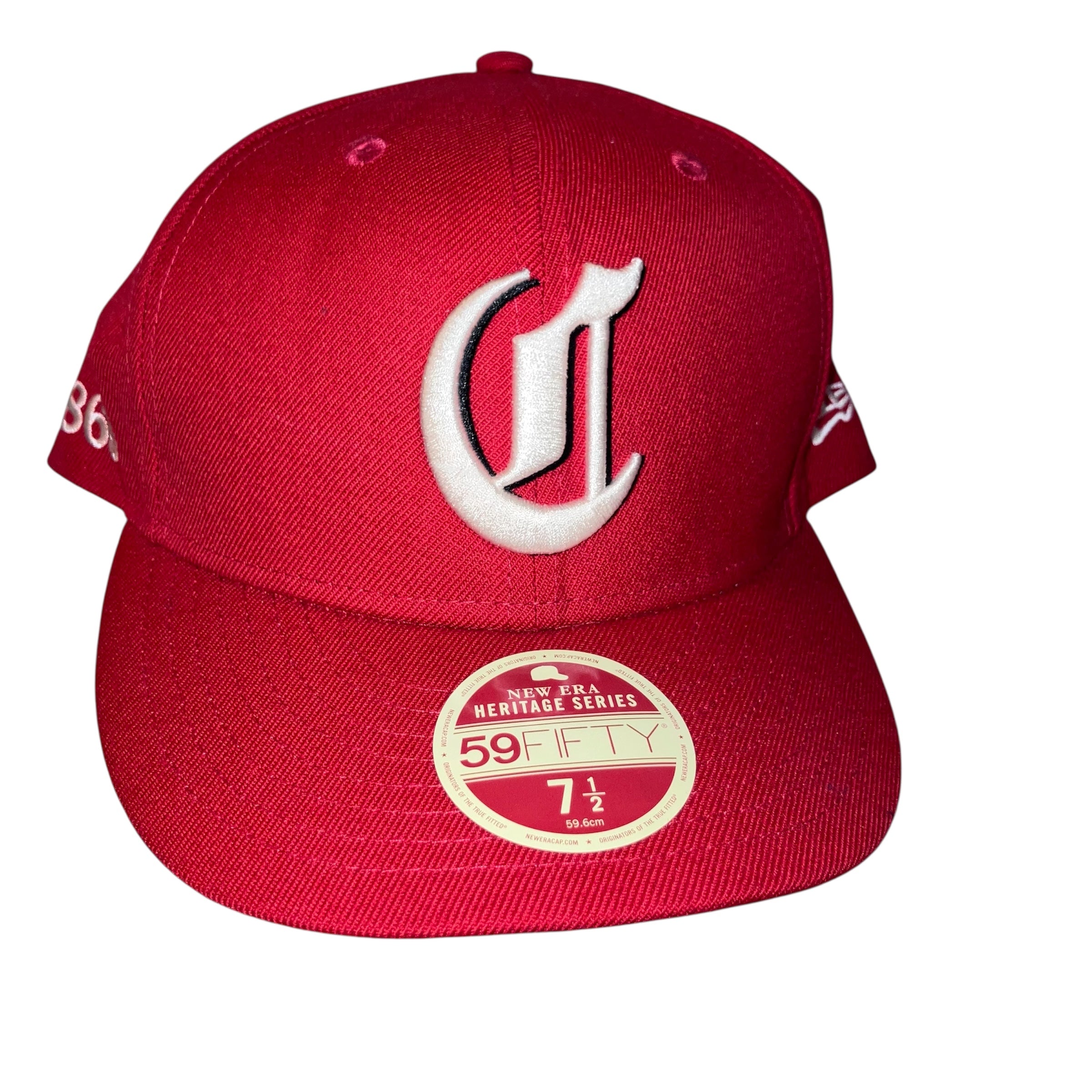 Cincinnati Reds 1880 Heritage Series Fitted Hat 7 1/2