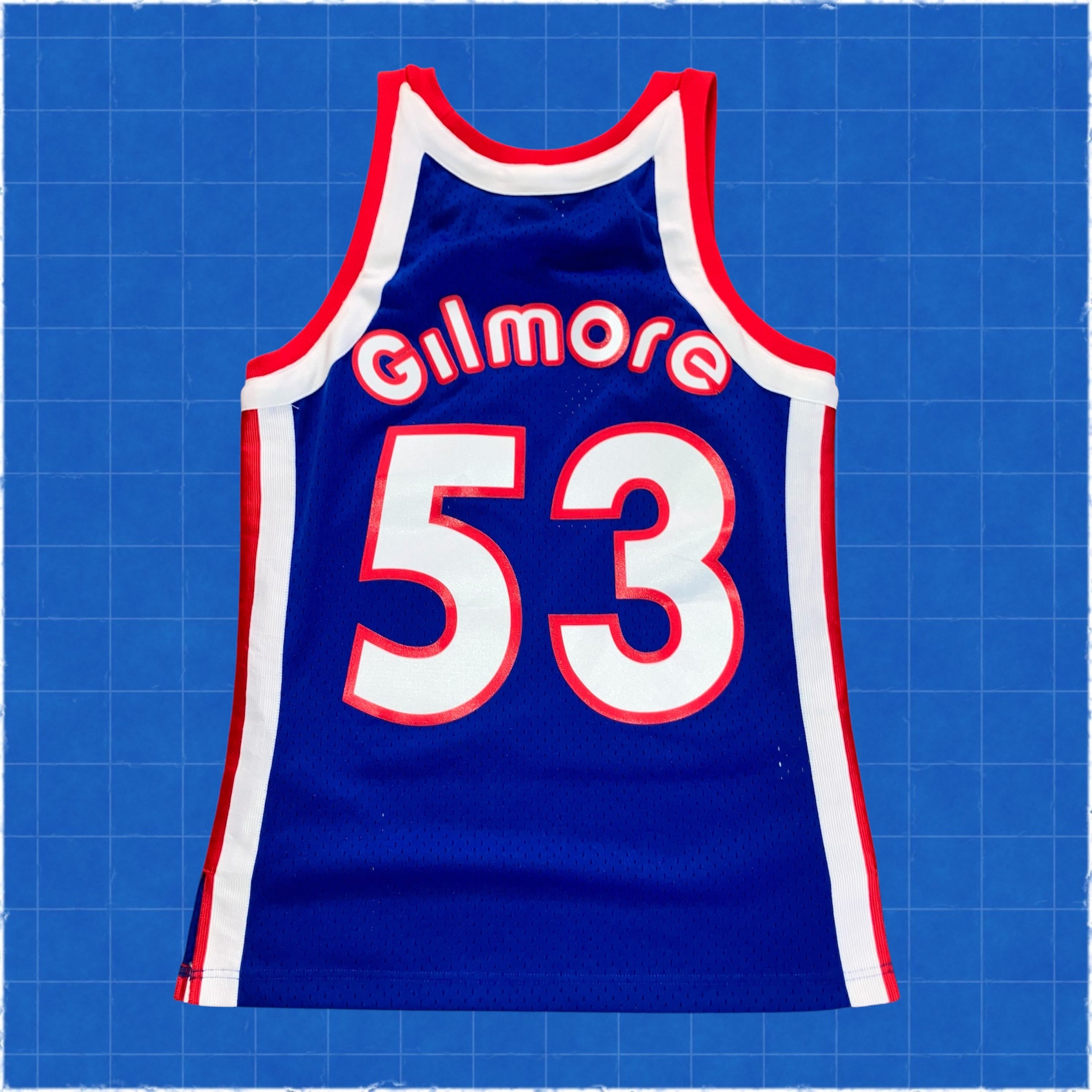 Artis Gilmore 1974 Kentucky Colonels Blue Swingman Jersey