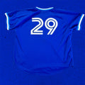 1993 Joe Carter Toronto Blue Jays Mitchell & Ness Pullover Jersey XL