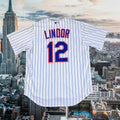 Francisco Lindor New York Mets Home Nike Jersey Large