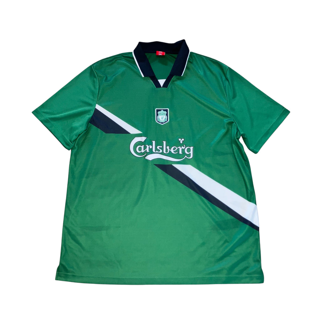 Liverpool 1999/2000 Green Away Jersey 2XL