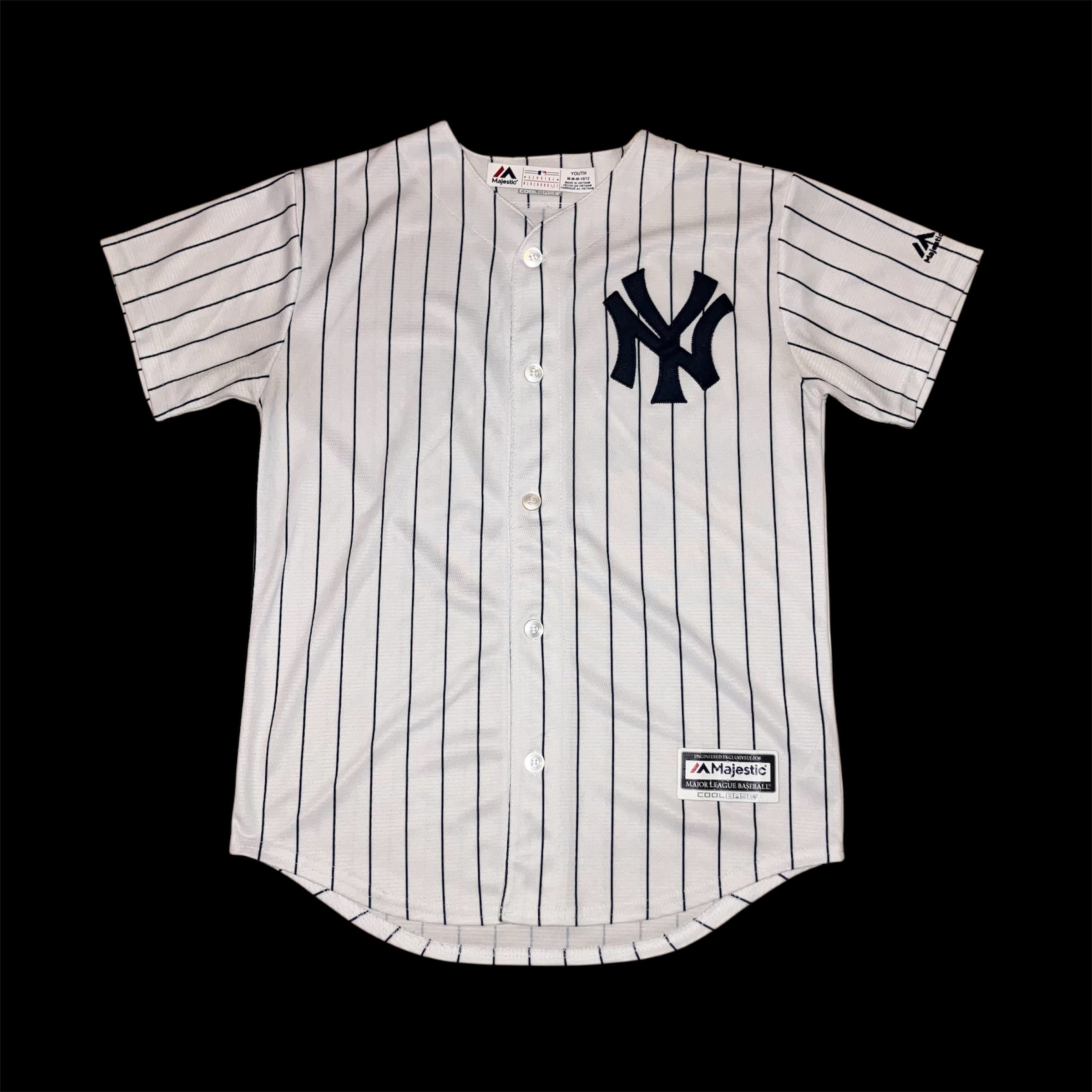 Aaron Judge Kids New York Yankees Home Majestic Jersey Medium