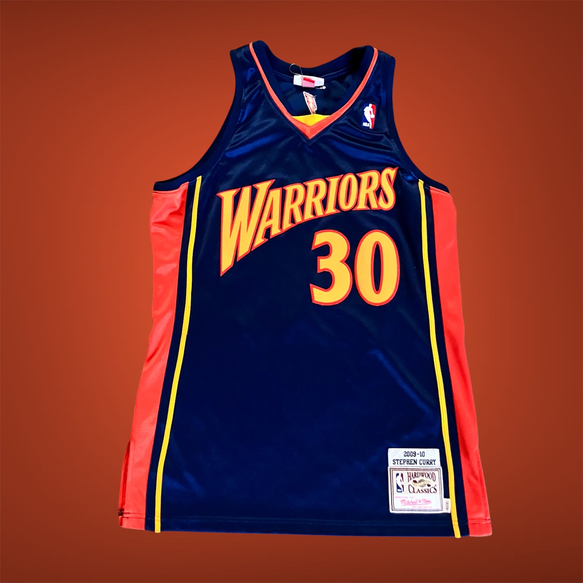 Stephen Curry 2009 Golden State Warriors Authentic Mitchell & Ness Home Jersey 40