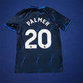 Kids Cole Palmer Chelsea 2023/24 Away Nike Black Jersey Large