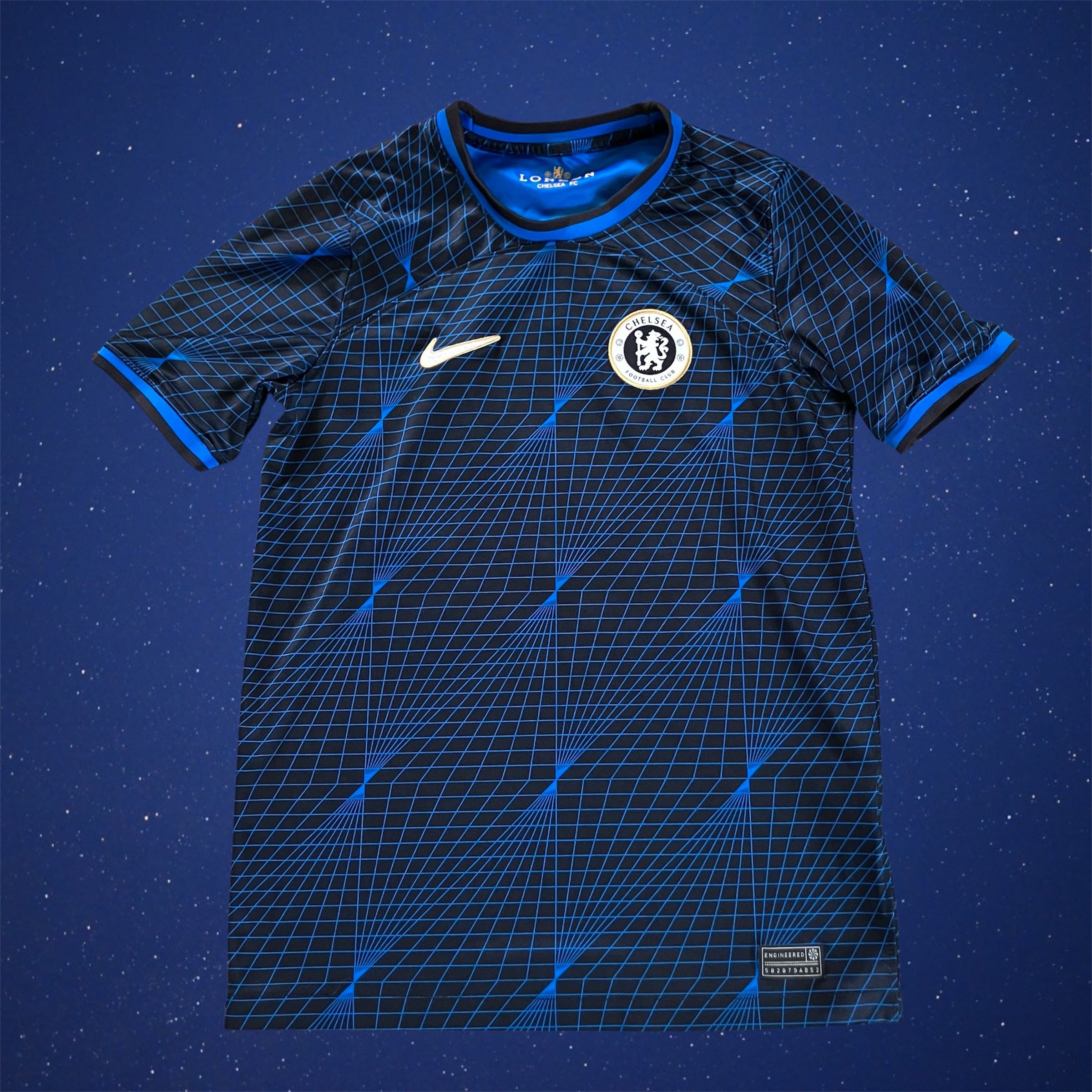 Kids Cole Palmer Chelsea 2023/24 Away Nike Black Jersey Large