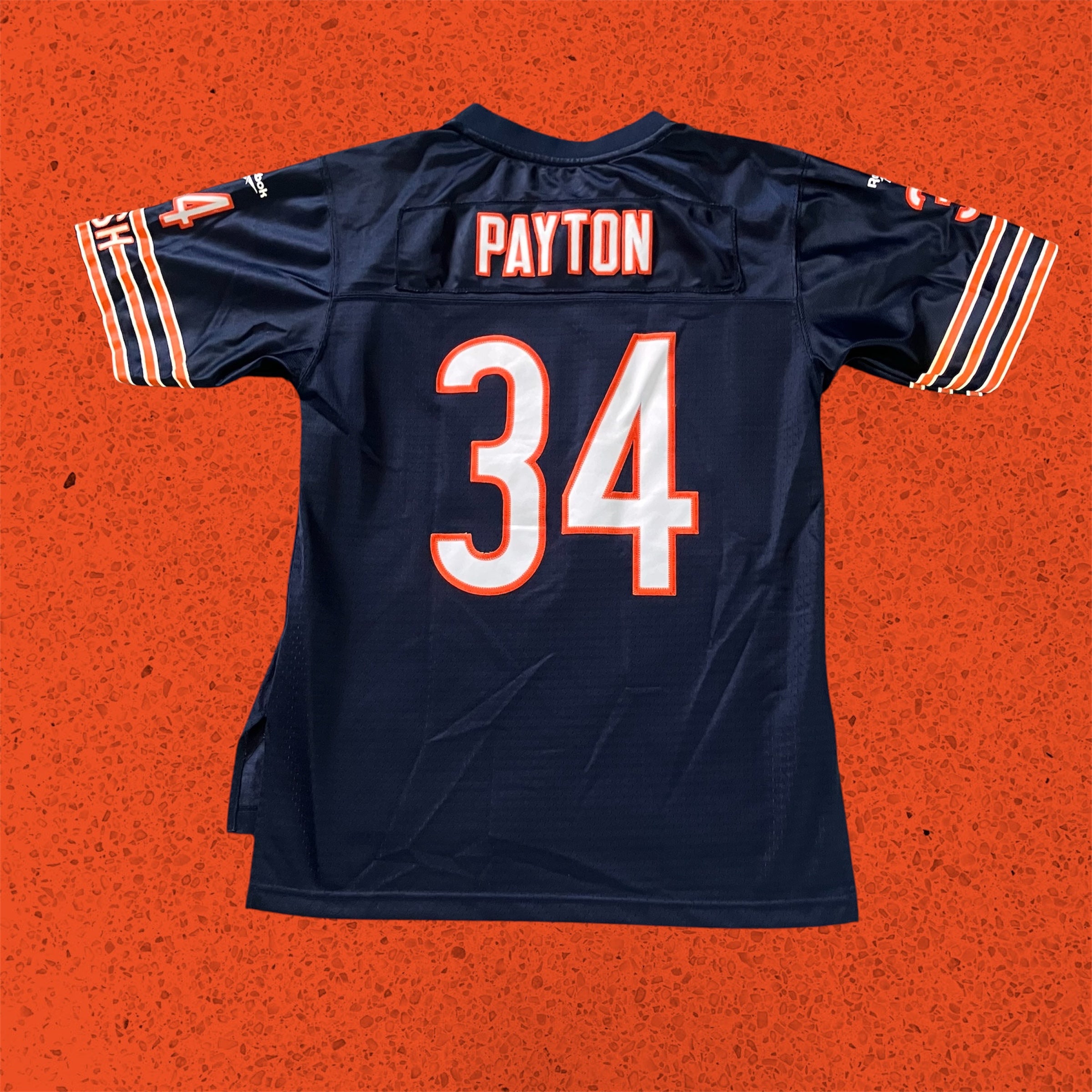Kids Walter Payton 1985 Reebok Jersey Home Large