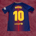 Lionel Messi 2017/18 FC Barcelona Nike Home Jersey Medium