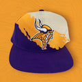 Minnesota Vikings Mitchell & Ness Splash Snapback Hat