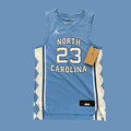Kids Michael Jordan UNC Tar Heels Home Blue Nike Jersey Medium