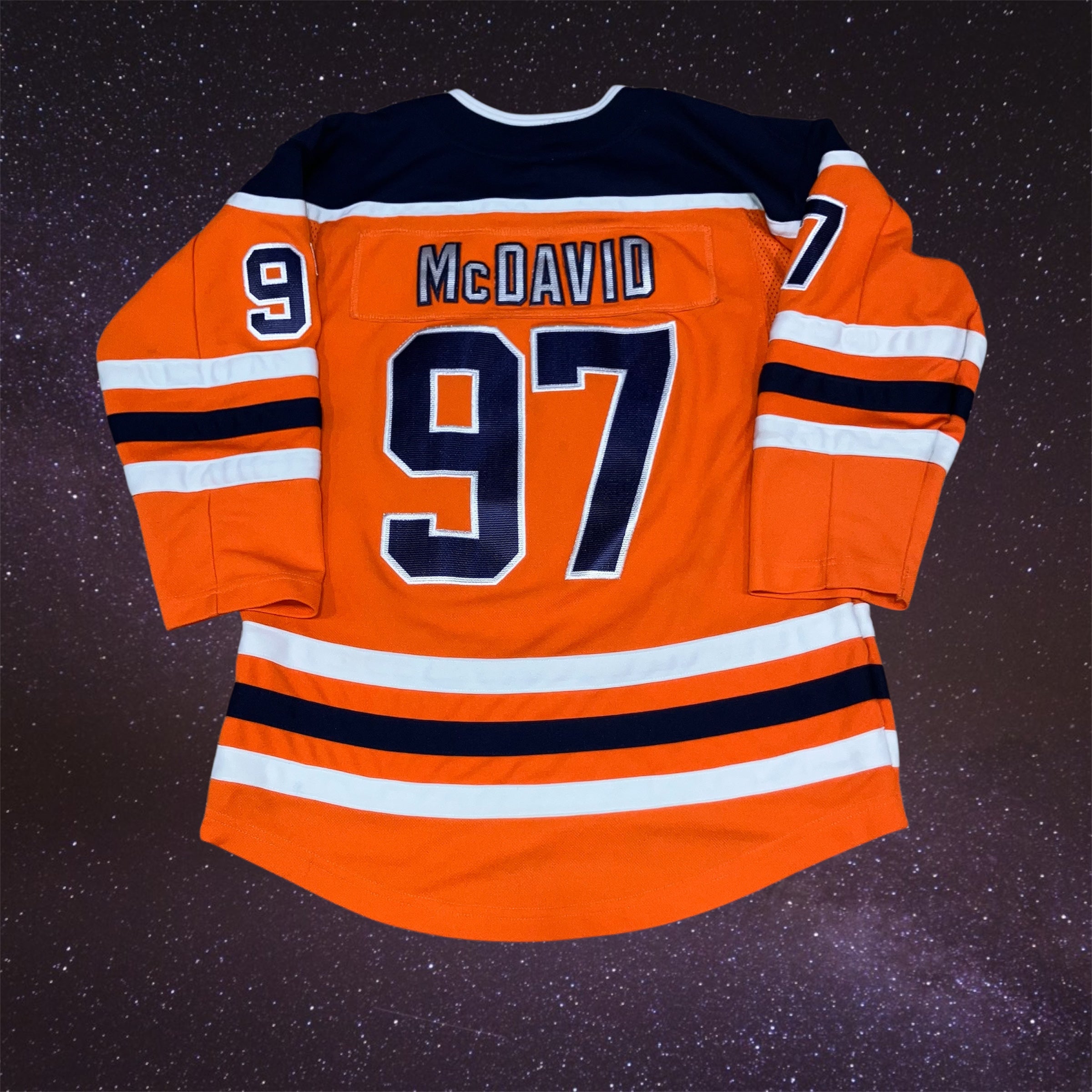 Youth Connor McDavid Edmonton Oilers Orange Jersey XL