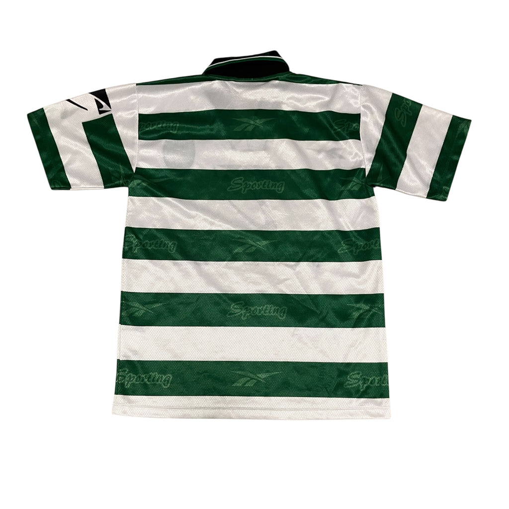 Kids Sporting Portugal 1999 Home Reebok Jersey Large