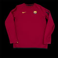 FC Barcelona Burgundy Crewneck Nike Sweater Small