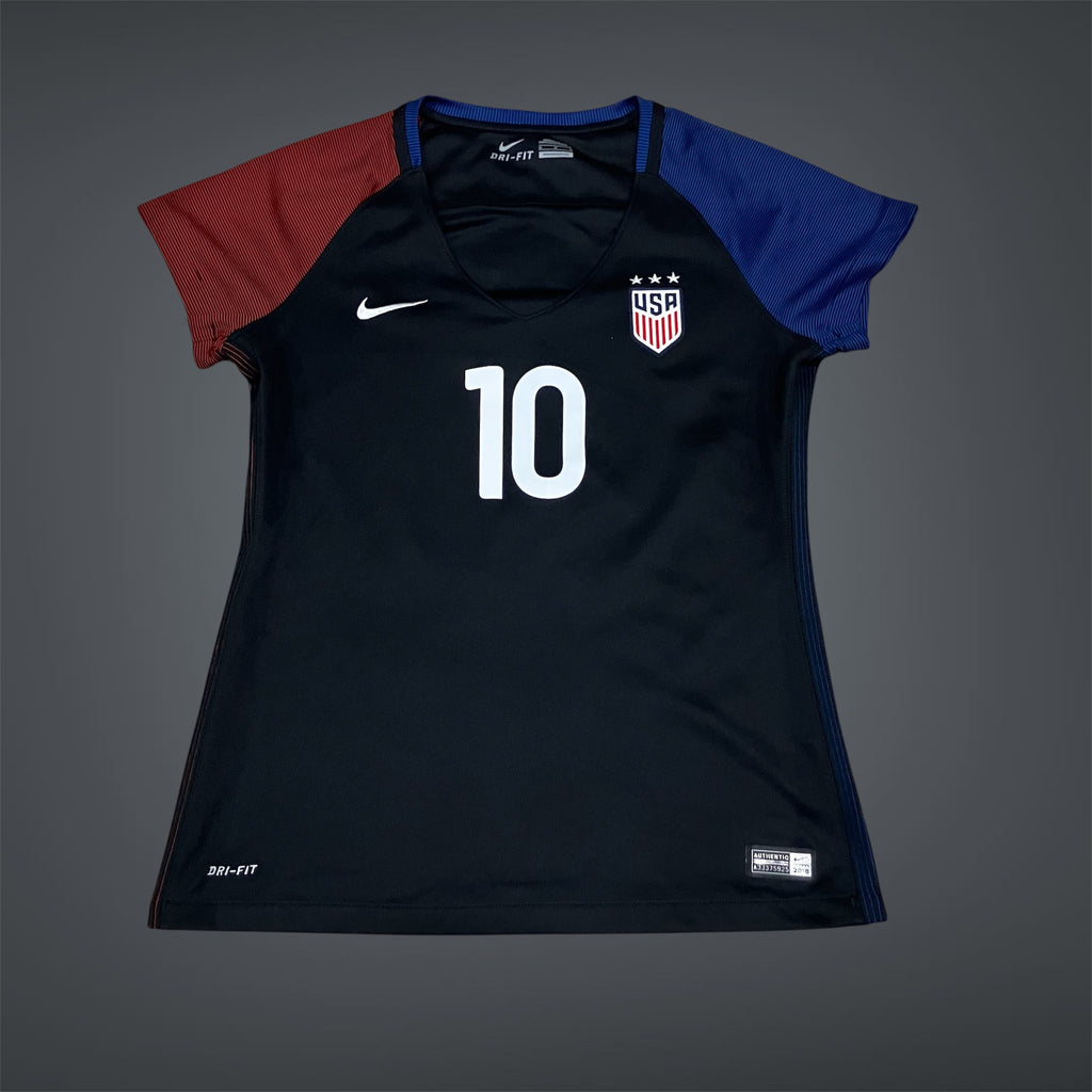 Carli Lloyd 2018 USWNT Black Away Nike US Soccer Jersey Women Medium