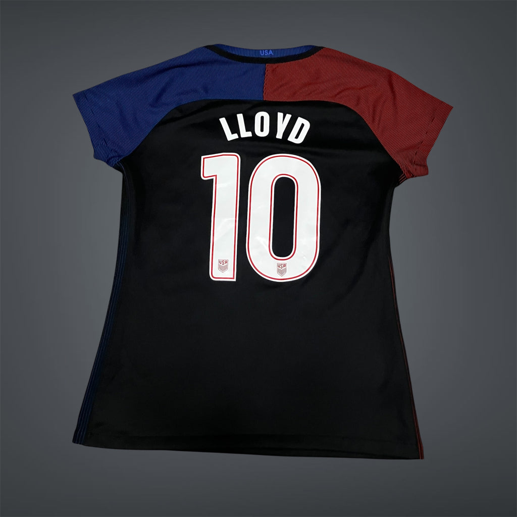 Carli Lloyd 2018 USWNT Black Away Nike US Soccer Jersey Women Medium