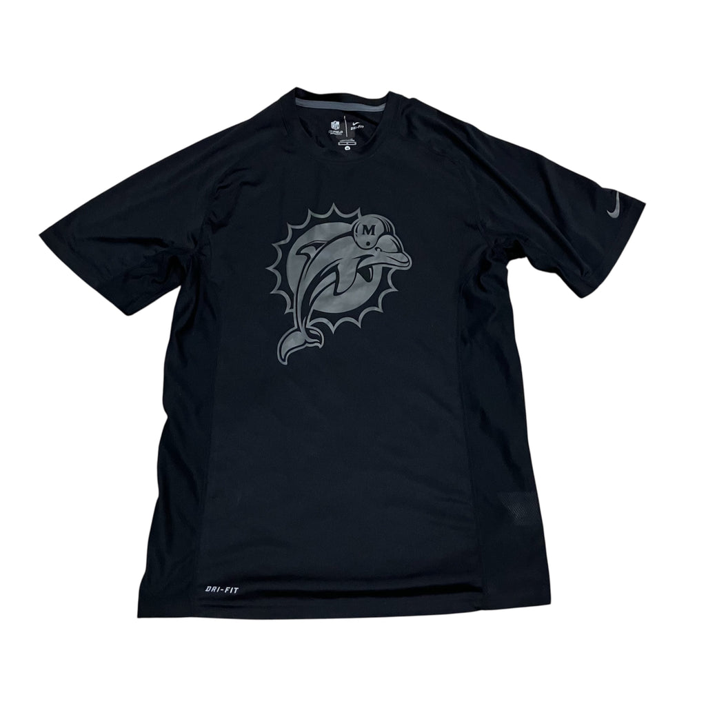 Miami Dolphins 2012 All Black Nike On Field Shirt Medium