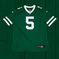 Garrett Wilson Kids New York Jets Nike Green Jersey Large