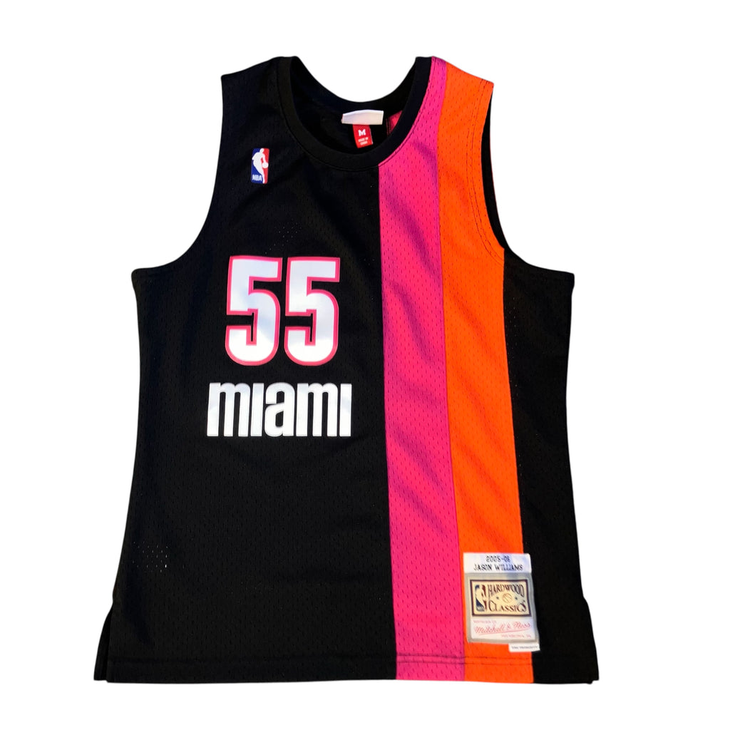 Jason Williams 2006 Miami Heat Floridians Black Swingman Jersey M HWC