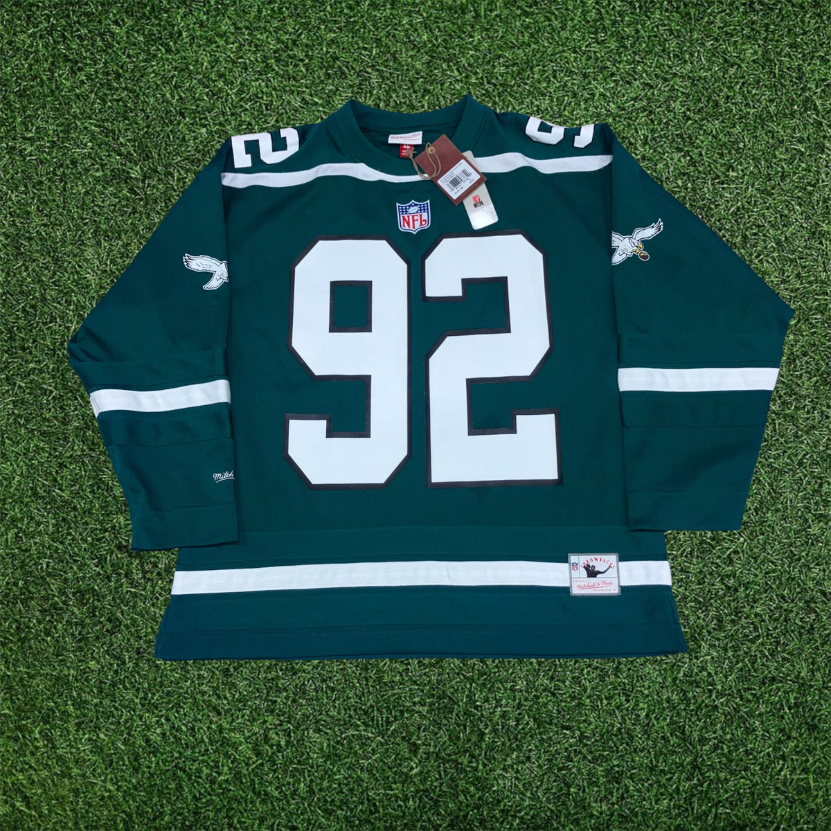 Reggie White NWT Philadelphia Eagles Maxxed Out Hockey Jersey XL