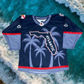 FAU Owls Club Hockey Navy Jersey L #50
