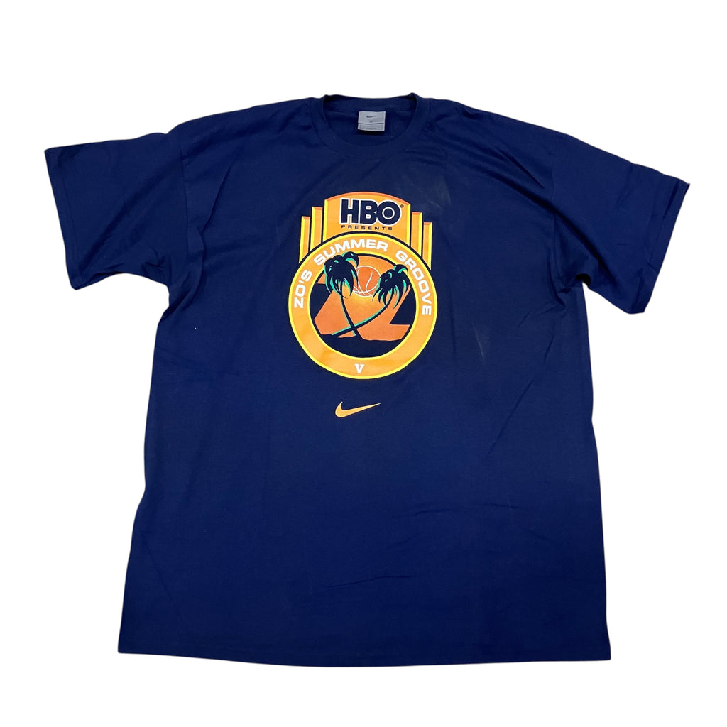 Zo's Summer Groove V2001 HBO Miami Navy Nike Shirt XL