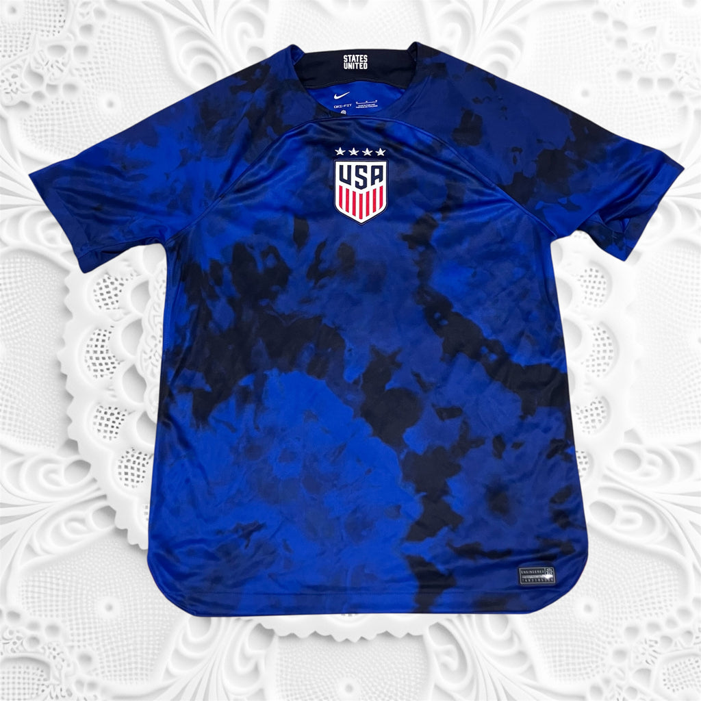 Men 2024 USWNT Blue Away Nike Jersey Medium