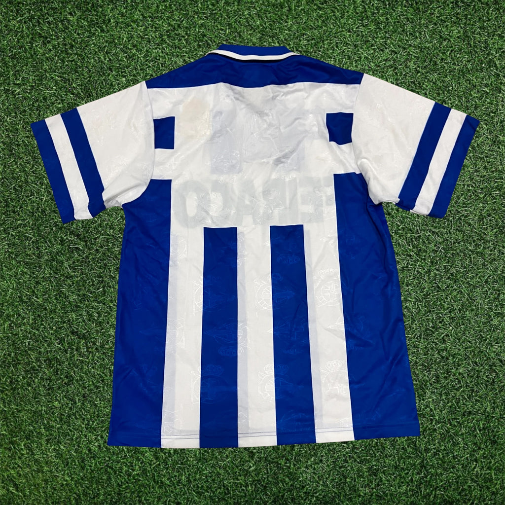 Deportivo La Coruna 1993/94 Home Umbro Jersey Small