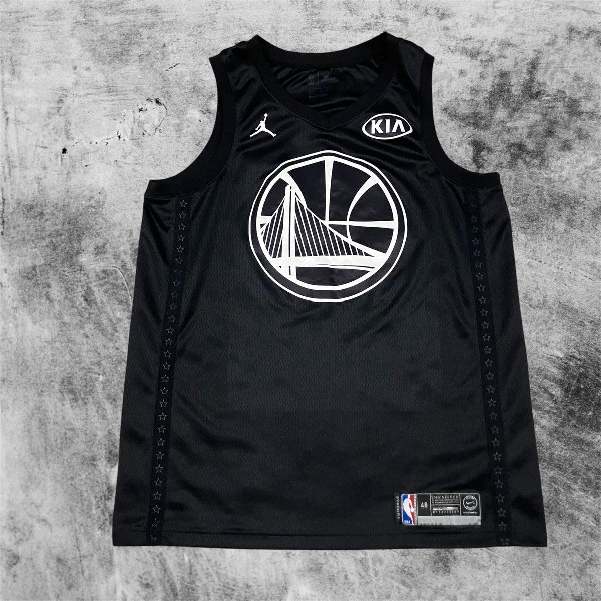 Steph Curry 2018 Nike Swingman All-Star Black Jersey 48 Large