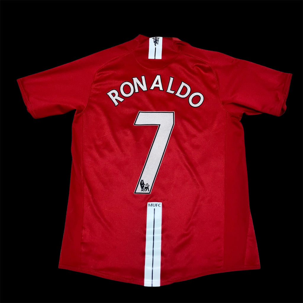 Cristiano Ronaldo 2008 Manchester United Red Nike Home Jersey Medium