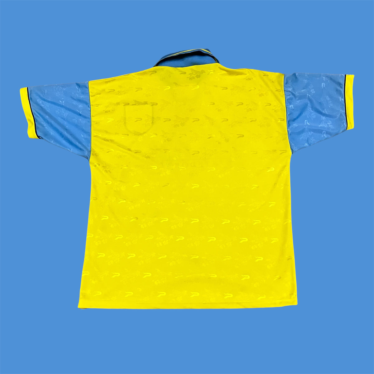 West Brom 1995/1997 Away Yellow Patrick Jersey XL