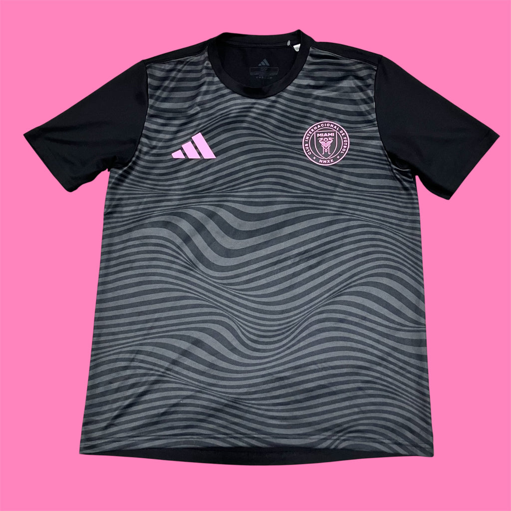 Leo Messi 2025 Inter Miami FC Training Black adidas Jersey Small